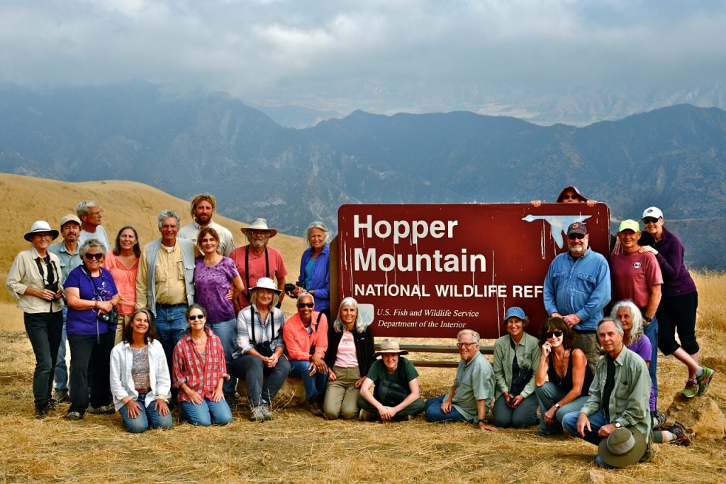 Hopper Mtn group photo with John